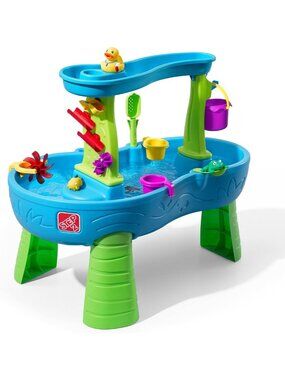 Outdoor Toddler Water Table with Accessories - Sensory Play for Kids 18+ Months